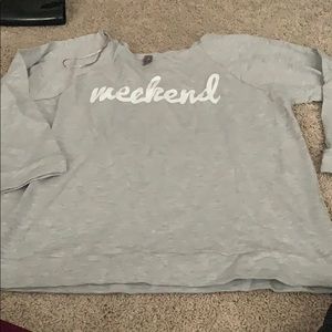 Weekend sweatshirt